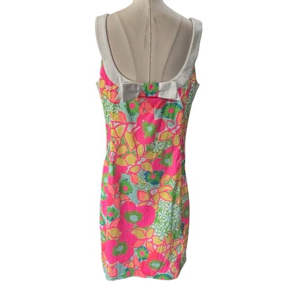 Lilly Pulitzer Darcy Ice Cream Social Floral Sleeveless Shift Dress  Size 10 - Picture 6 of 12